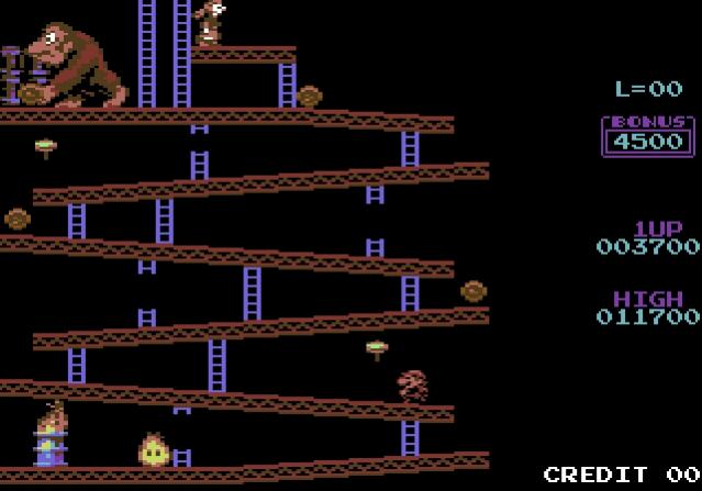 Donkey Kong + (X2016 Version) - Commodore 64