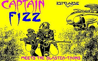 Captain Fizz (Captain Fizz Meets the Blaster-Trons) - Amstrad CPC