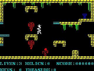 The Adventures Of Jane Jelly - The Treasure Of Zedin - ZX Spectrum homebrew