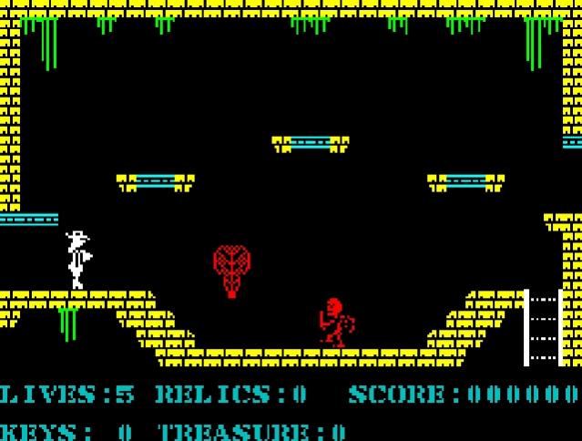 The Adventures Of Jane Jelly - The Treasure Of Zedin - ZX Spectrum homebrew