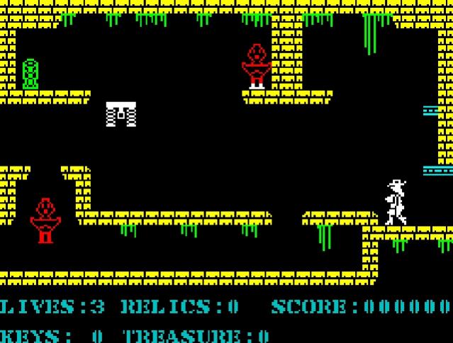 The Adventures Of Jane Jelly - The Treasure Of Zedin - ZX Spectrum homebrew