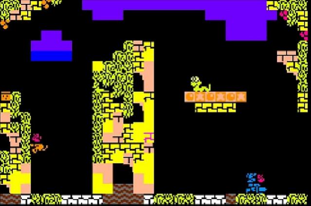 Monkey J: The treasure of the gold temple - ZX Spectrum homebrew