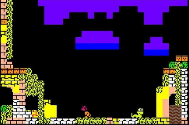 Monkey J: The treasure of the gold temple - ZX Spectrum homebrew