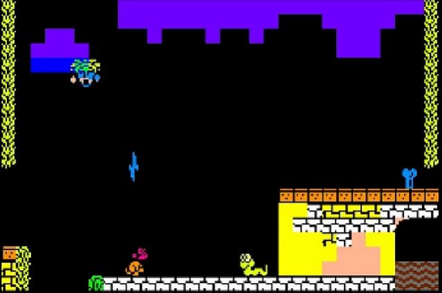 Monkey J: The treasure of the gold temple - ZX Spectrum homebrew