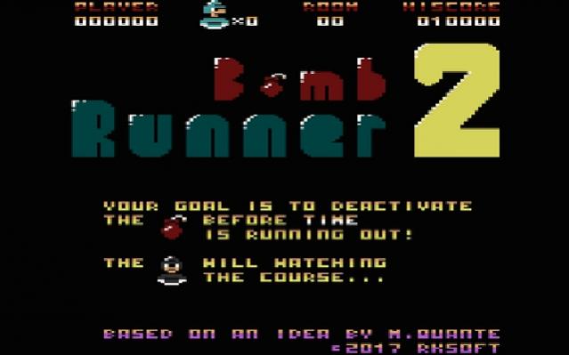 Bomb Runner 2 - Commodore Plus/4