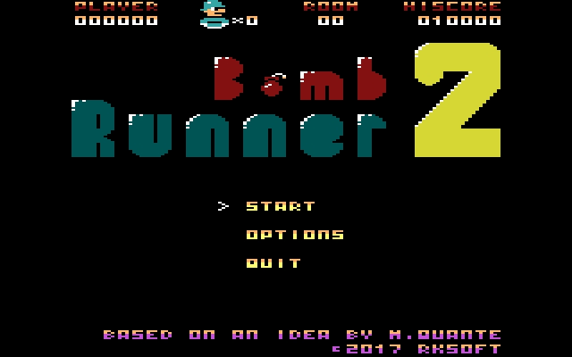 Bomb Runner 2 - Commodore Plus/4