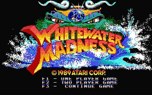 Whitewater Madness - Atari STE - relase