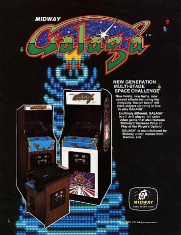 Galaga Chronicles - serie animata basata su Galaga - Galaga flyer