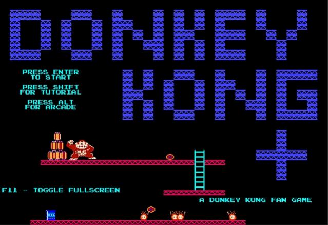 Donkey Kong Plus - PC - A Donkey Kong Fan Game