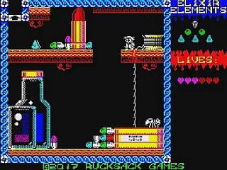 The Incredible Shrinking Professor - ZX Spectrum - WIP