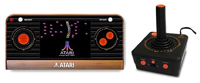 Atari Retro Handheld console e Atari RetroTV Plug and Play Joystick