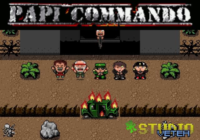 Papi Commando Reload - Mega Drive - Official Demo