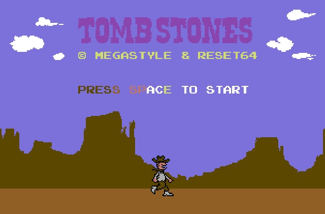 Tombstones - Retirement Day - C64 - homebrew