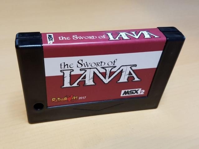 The Sword of Ianna - MSX2 homebrew - cartridge