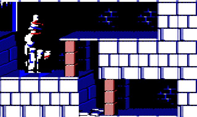 Prince of Persia - Acorn BBC Master - WIP port - level 1