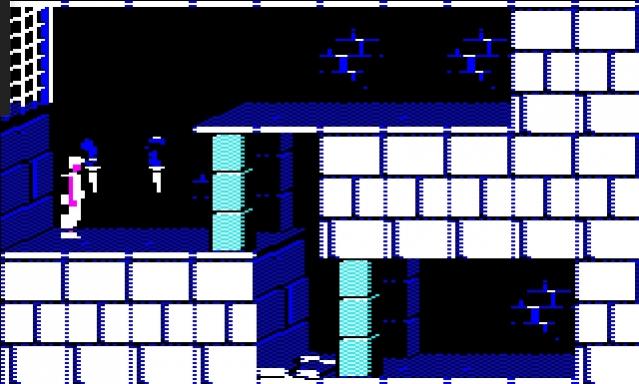 Prince of Persia - Acorn BBC Master - WIP port - level 1