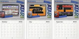 Atari 8-bit Computer Systems Home Calendar 2018