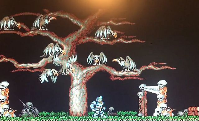 Daimakaimura (Ghouls 'n Ghosts) - Atari STE WIP port