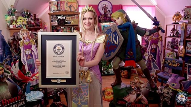 Guinness World Records 2018 Gamers Edition - Largest collection of The Legend of Zelda memorabilia