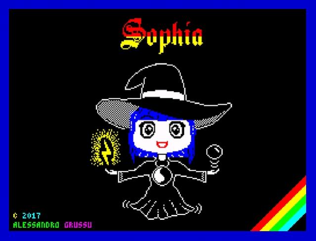 Sophia - ZX Spectrum 128K - homebrew