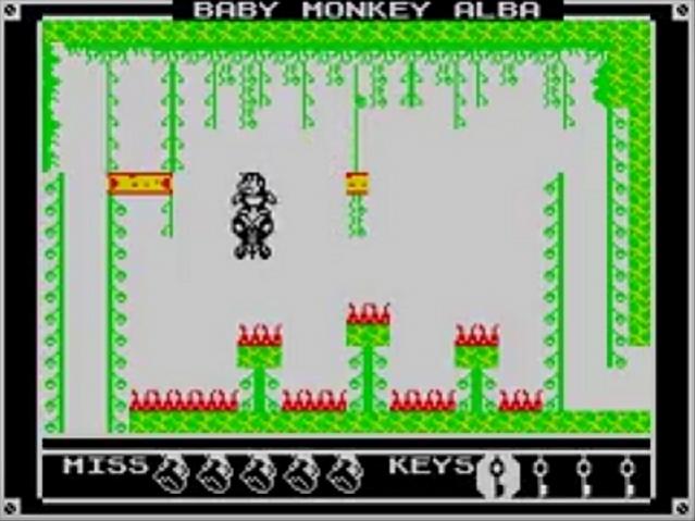 Baby Monkey Alba - ZX Spectrum homebrew