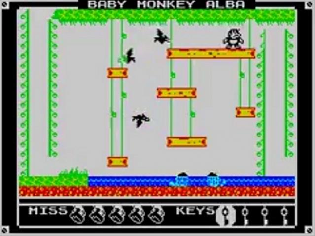 Baby Monkey Alba - ZX Spectrum homebrew