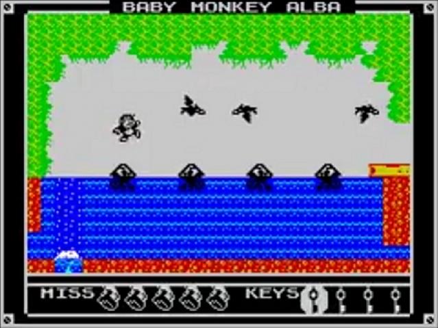 Baby Monkey Alba - ZX Spectrum homebrew