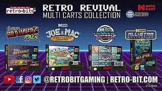 Retro-Bit - Retro Revival Multi Carts Collection - Data East - Jaleco - NES - SNES