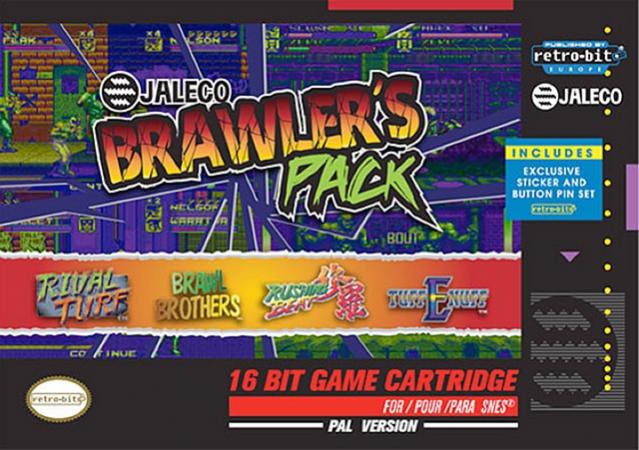 Retro-Bit Europe - Jaleco Brawler's Pack - SNES