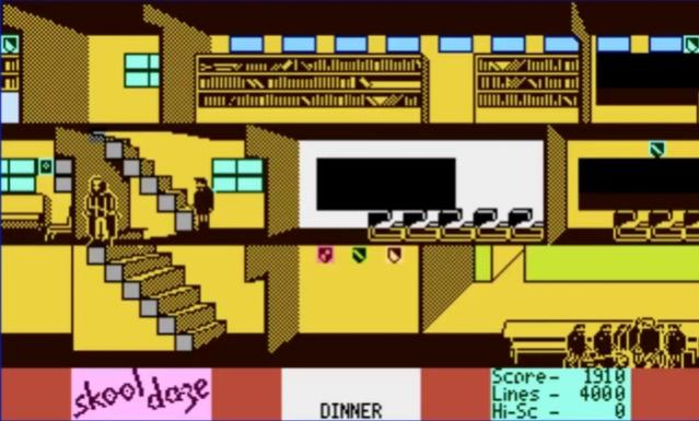 Skool Daze - Atari XL - Atari XE