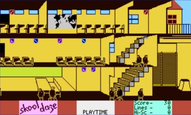 Skool Daze - Atari XL - Atari XE