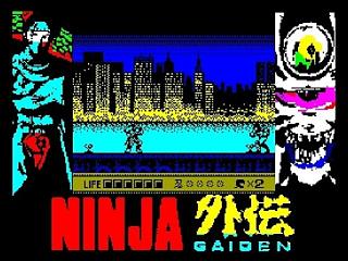 Ninja Gaiden Shadow / Shadow Warriors - ZX Spectrum WIP porting