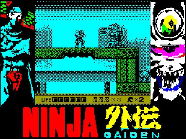 Ninja Gaiden Shadow / Shadow Warriors - ZX Spectrum WIP porting