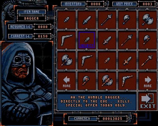 Scourge of the Underkind - Amiga - WIP