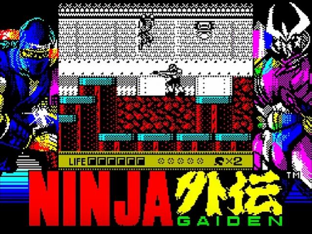 Ninja Gaiden Shadow Warriors - ZX Spectrum