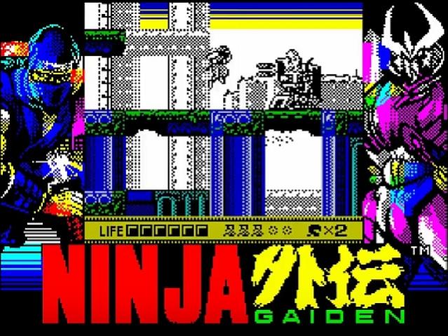 Ninja Gaiden Shadow Warriors - ZX Spectrum