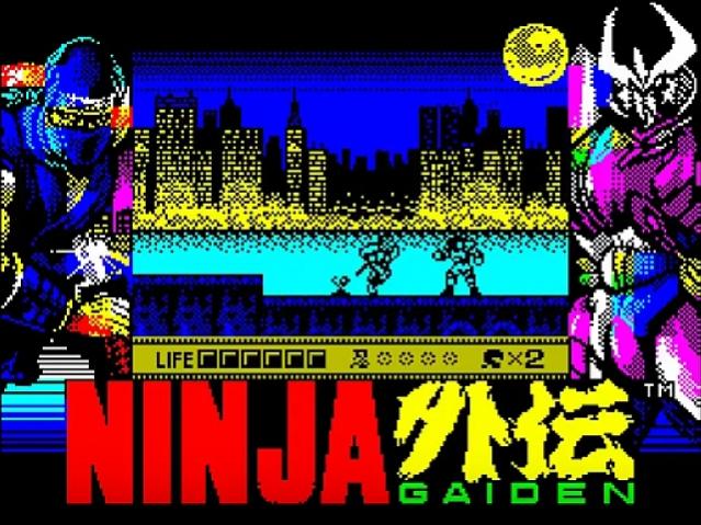 Ninja Gaiden Shadow Warriors - ZX Spectrum