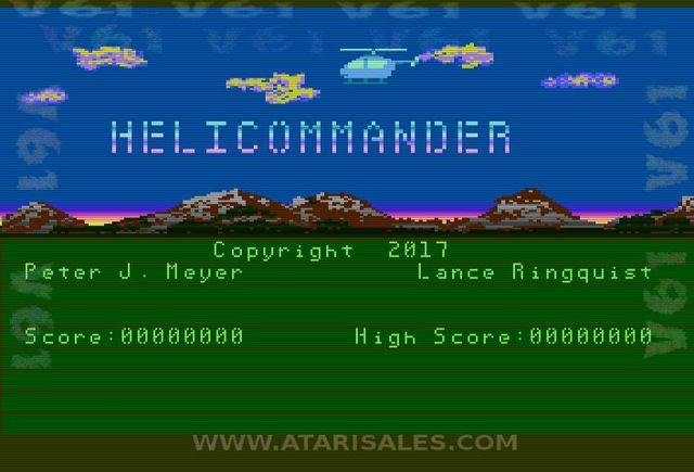 HeliCommander - Atari XL/XE