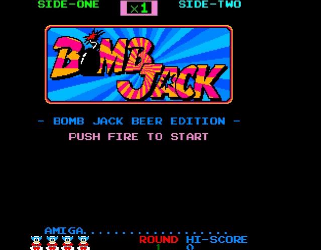 Bomb Jack Beer Edition - Amiga WIP port - Beta 2B