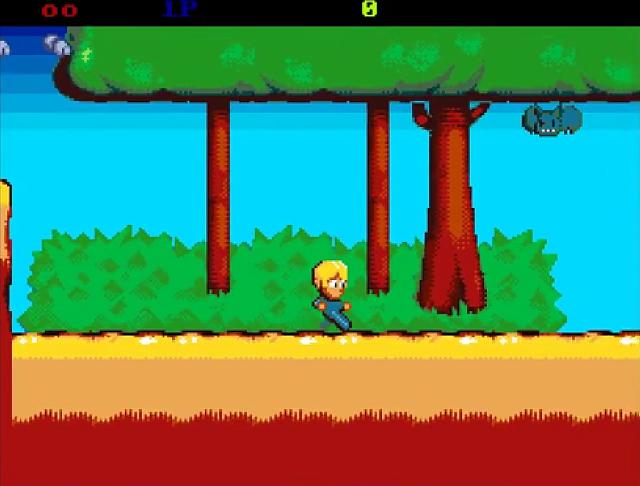 Wonderboy - Amiga - fangame WIP - Alpha 01