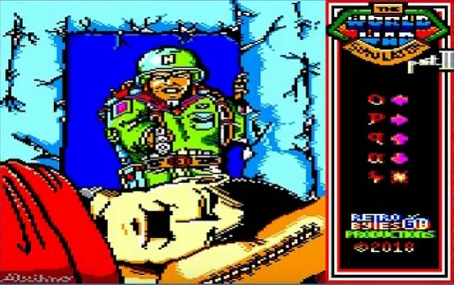 The World War Simulator - part II - Amstrad CPC