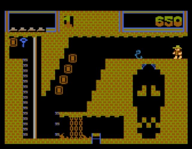 Montezuma Again - Montezuma's Revenge - Atari 8-bit - room hack