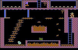 Montezuma Again - Atari 8-bit - Montezuma's Revenge Hack