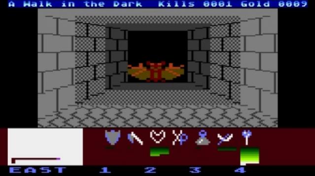Dungeon Hunt II - Atari 8-bit - homebrew dungeon crawler - WIP