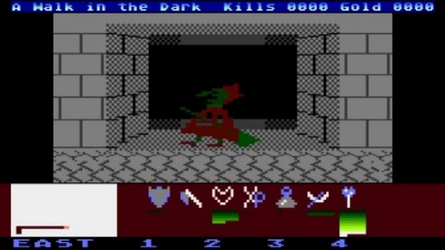 Dungeon Hunt II - Atari 8-bit - homebrew dungeon crawler - WIP