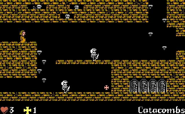 L'Abbaye des Morts - Commodore 64