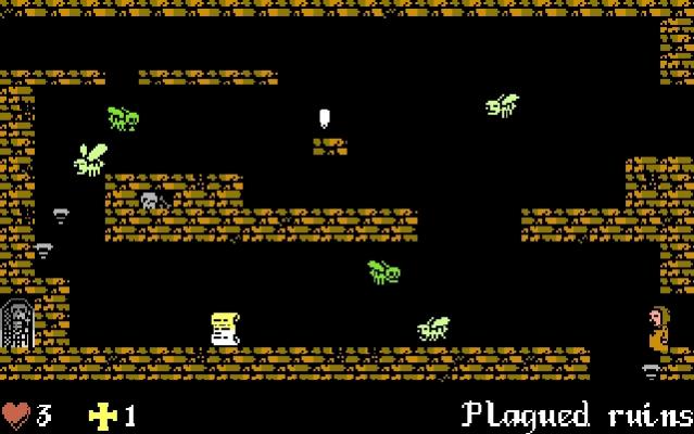 L'Abbaye des Morts - Commodore 64