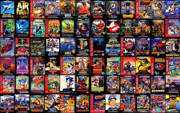 Sega Mega Drive - games