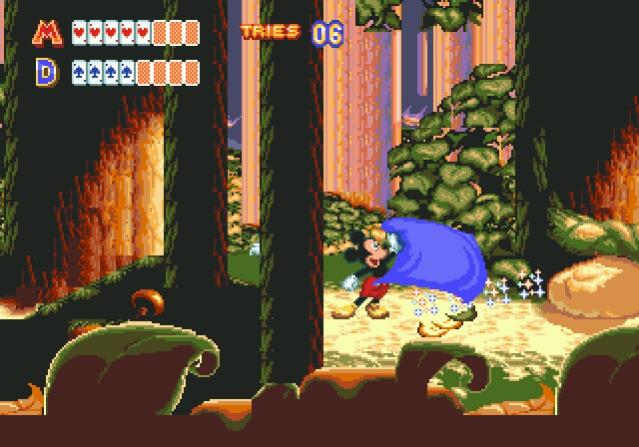 World of Illusion Starring Mickey Mouse and Donald Duck - Mega Drive