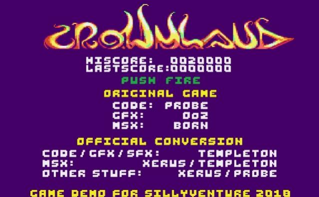 Crownland - Atari STE version - WIP